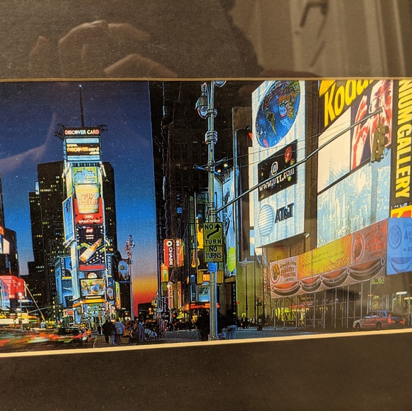 Framed Old Times Square Artwork - Picture 3 of 4